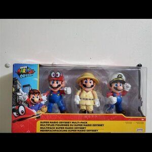 Super Mario Odyssey Multi Pack Each iconic figure Unique Set of Pose